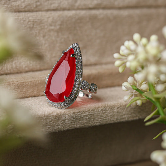 Crimson Gem Ring