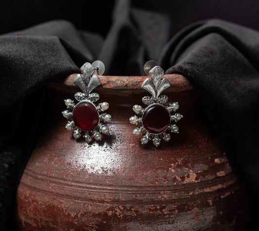 Kumud Ruby Earrings