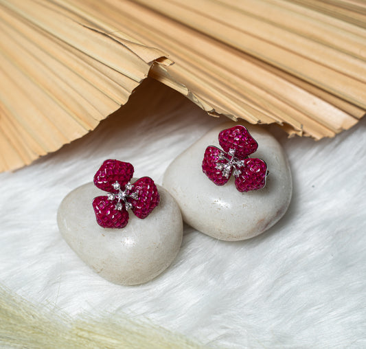 Luxara Pink Studs