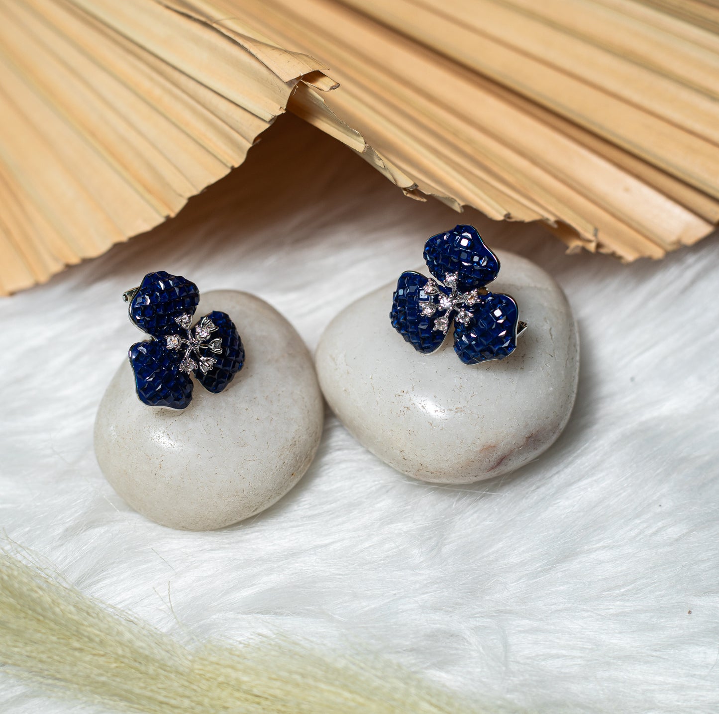 Luxara Blue Studs