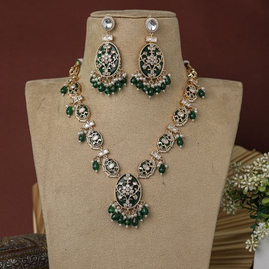 Lunar Rajput Necklace Set