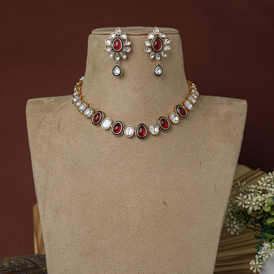 Vaibhavi Veda Necklace Set