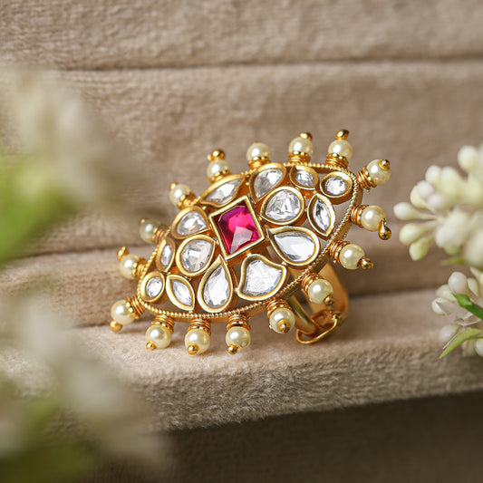 Kundan Jewel Ring