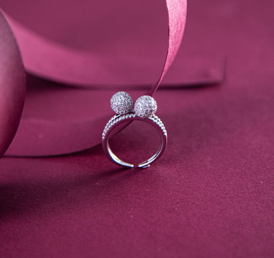 Mickey Silver Ring