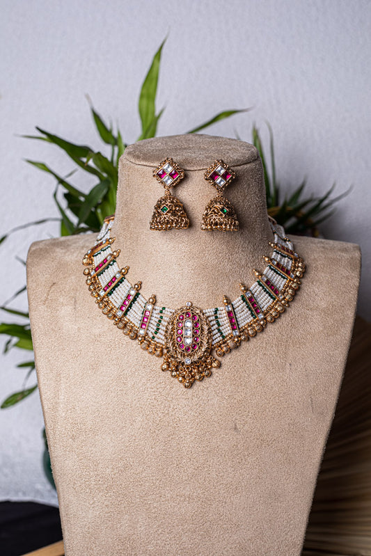 Rajmala Necklace Set