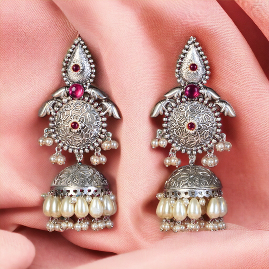 Virajmani Antique Fusion Earrings